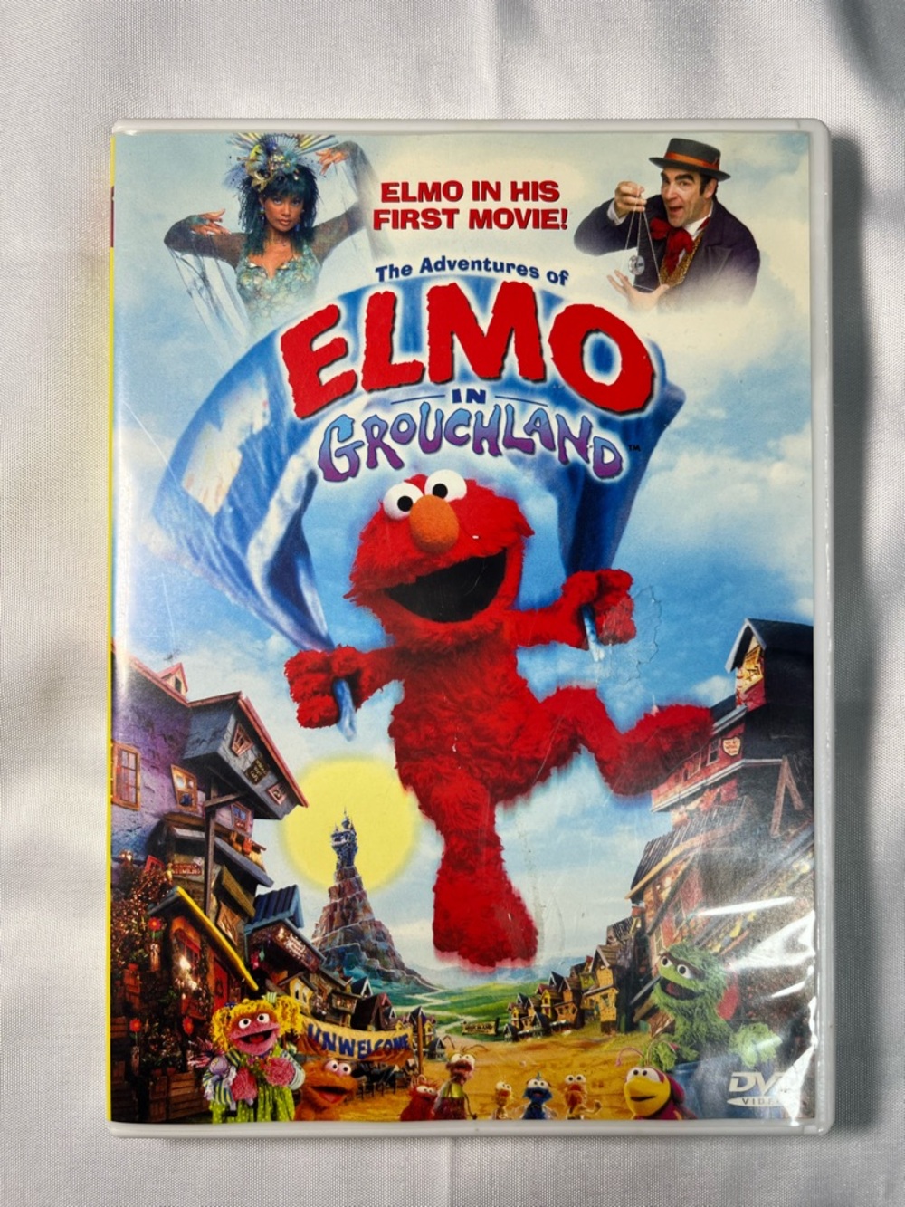The Adventures of Elmo in Grouchland DVD 1999 Sesame Street Movie Kids